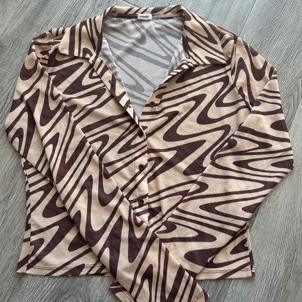 Garage Button Up Long Sleeve